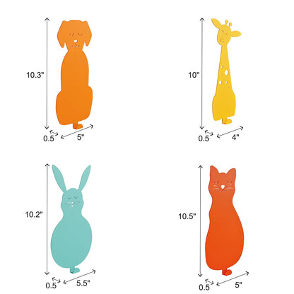 Animal Kingdom Bundle Wall Hook - 4 Color Set