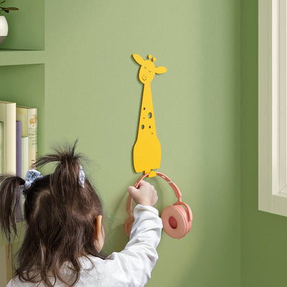 Stretch the Cheerful Giraffe Kids Wall Hook