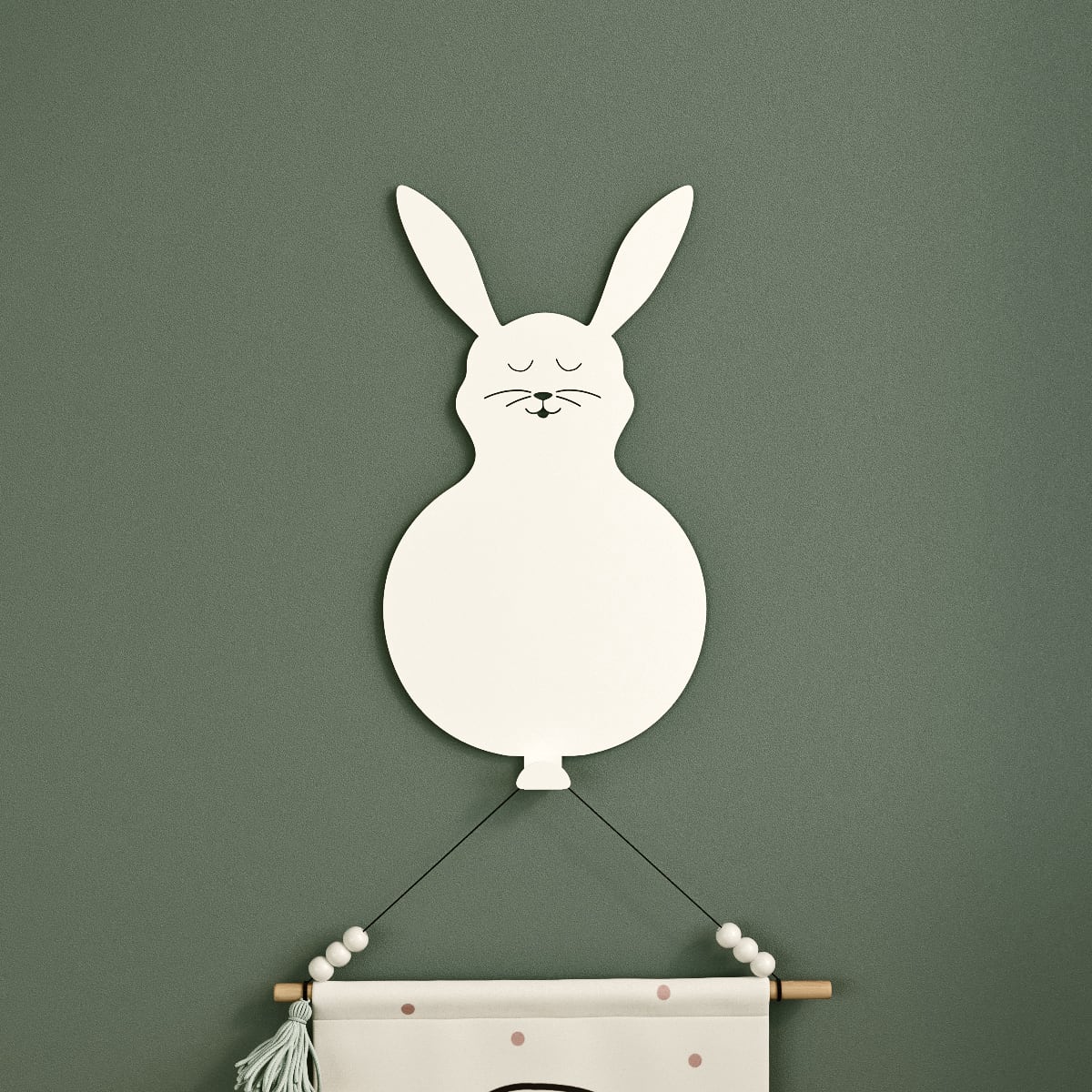 Hopper the Bunny Kids Wall Hook