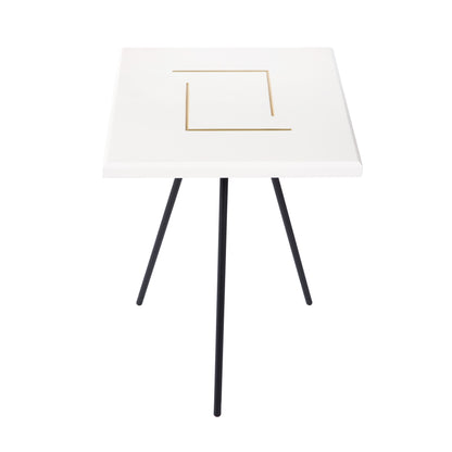 Amalfi Side Table - White